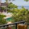 Beachfront Sunset view Bungalow 1bd/kitchen/pool - Salad Beach