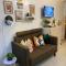 Minimalist studio with Luxury bed Good for 1-4pax High speed WiFi with Netflix Free Pool & Parking