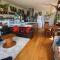 Spacious cabin on isolated farm with sea view