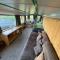 The Green Bus and the lodge - Woodstock