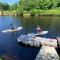 Le chalet jaune sur la Mastigouche - Mandeville