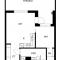 Modern 1 bedroom apartment with a patio
