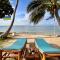 Three rare & private front beach villas