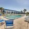 Oceanfront Ormond Beach Condo Patio, Pool Access!