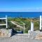Seafront apartment with private garden