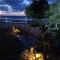 Seafront apartment with private garden