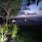 Seafront apartment with private garden