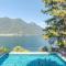 Cozy lake view apartment with pool and park! - Nesso