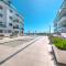 New beach front apartment with large balcony