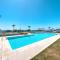 New beach front apartment with large balcony