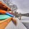 Lime Lake Cottage with Lakefront Deck and Dock!