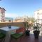 Hendaye plage charmant studio 2pers avec grande terrasse vue mer