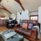 Cosy barn on rural smallholding with alpacas, goats & pigs
