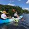Stylish lake home with private beach, dock and firepit for swimming, kayaking, hiking