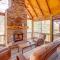 Luxury Mineral Bluff Cabin with Deck and Hot Tub! - Mineral Bluff