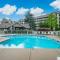 Postcard View Whispering Pines 441