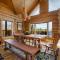 Miles Behind Log Cabin