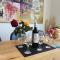 The Bright House a two-storey maisonette in Loutraki
