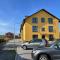 Yellow apartments