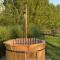 Cabin Margot with hot tub in private garden - Kaprijke
