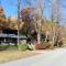 Walk to Lake Lure Chimney Rock from Autumn Splendor Cabin