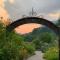 Walk to Lake Lure Chimney Rock from Autumn Splendor Cabin