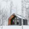 Sniegi design cabin with sauna - 马多纳