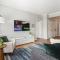 King Beds and Memory Foam Sleeper in Vibrant ATX Apt