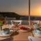 VILLA LEVANTA - Stilvolle, geräumige Luxus-Steinvilla ebenerdig spektakuläre Aussicht durchdachter Komfort in Toplage Sonnenuntergang Meer Infinity-Pool Privatsphäre