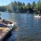 The Stabbin Cabin on Grant Island Brantingham Lake - Glenfield