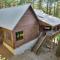Gorgeous Idyllic Cabin w Hot Tub and Fire Pit Quittin Time is Secluded Romantic Oasis w Luxury Bathroom Double Shower and Bathtub Foosball Table
