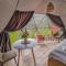 Glamping Biała Czapla z balią nad jeziorem czorsztyńskim