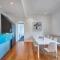 Large Two Bedroom Apartment with City Park and Bay views
