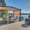 Sunrise Sunset Island Lake House with Pontoon! - Fenton