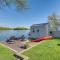 Sunrise Sunset Island Lake House with Pontoon! - Fenton