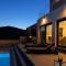 Golden residence with heated pool