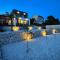 Golden residence with heated pool