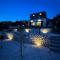 Golden residence with heated pool