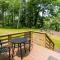 Riverside Log Cabin w Hot Tub Fire Pit Huge Deck - Rileyville