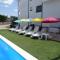 Modern island apartment with pool 80 meters from the sea A