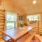 Unique Maine Log Cabin with Trout Ponds and Sauna!