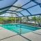 Canalfront Home with Dock and Pool 5 Mi to Ft Myers! - North Fort Myers