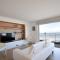 Golf apartment with balcony near the sea