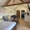 Modern wine country barn house