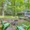 1 Block to Lake Poconos Getaway with Fire Pit! - Pocono Lake