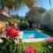 Maison provençale avec piscine et jardin privatifs - Saumane-de-Vaucluse