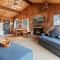 Forest Edge Retreat - Cozy, log cabin with a wood burning fireplace! Pool Table, Foosball and Darts!