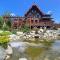 WML stunning log home in Bretton Woods, AC, 2-person Jacuzzi, indoor and outdoor fireplaces, & more! - Bretton Woods