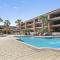Unique 3BR, 1 of 5 Condos w/Huge Poolside Patio, Steps to Beach & Pier, Gated