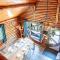 Les Chalets Tourisma - Chalet en bois rond avec spa - Chalet du 4e